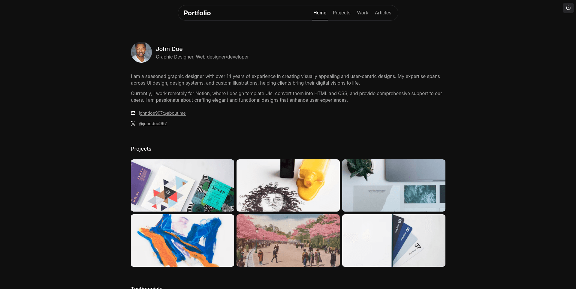 portfolios